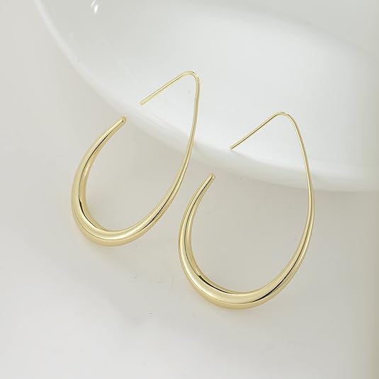Sunlit Hoop Earrings | Gold