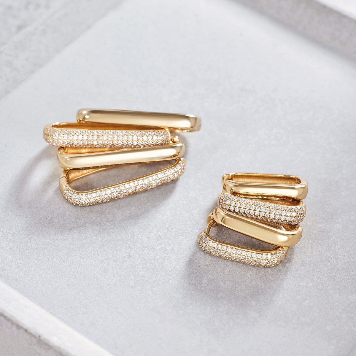 Icon Hoop Earrings | Gold