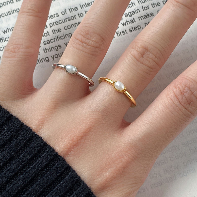 Baroque Pearl Ring