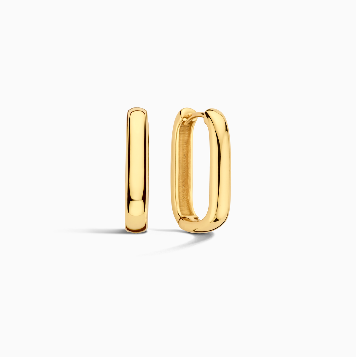 Icon Hoop Earrings | Gold