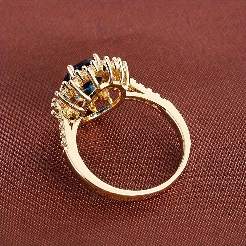 Vionne Sapphire Ring | White Gold
